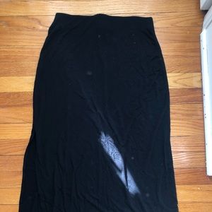 OLDNAVY black maxi skirt